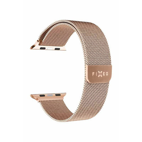 Apple Watch (38/40/SE/41mm) Fixed Mesh Rem - Rosenguld