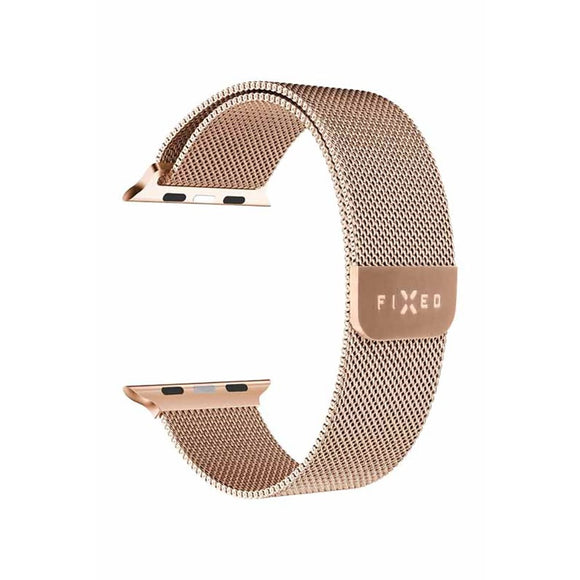 Apple Watch (38/40/SE/41mm) Fixed Mesh Rem - Rosenguld