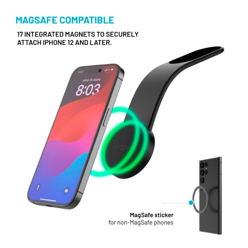 Fixed MagFloppy Mobilholder til Bil - Sort