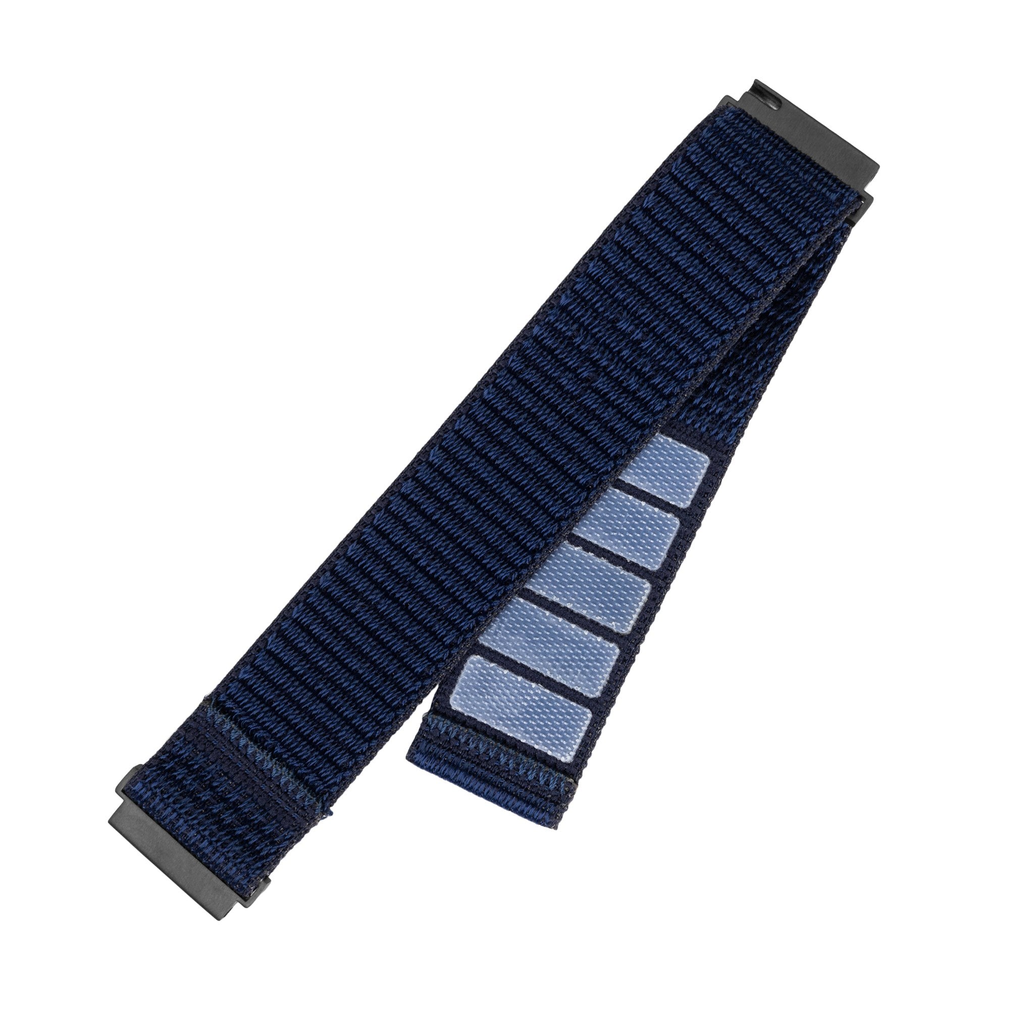 Universal Smartwatch (20mm) Fixed Nylon Rem - Mørkeblå