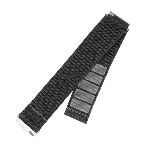 Universal Smartwatch (22mm) Fixed Nylon Rem - Grå
