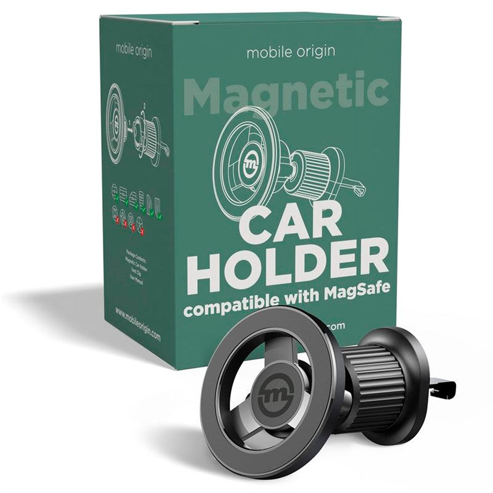 Mobile Origin Magnetisk Mobilholder til Bil - Sort