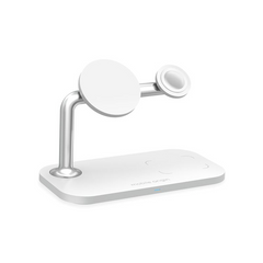 Mobile Origin 3-i-1 Trådløs Oplader - Hvid