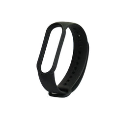 Xiaomi Mi Smart Band 6 / 5 Telcon Silikone Rem - Sort