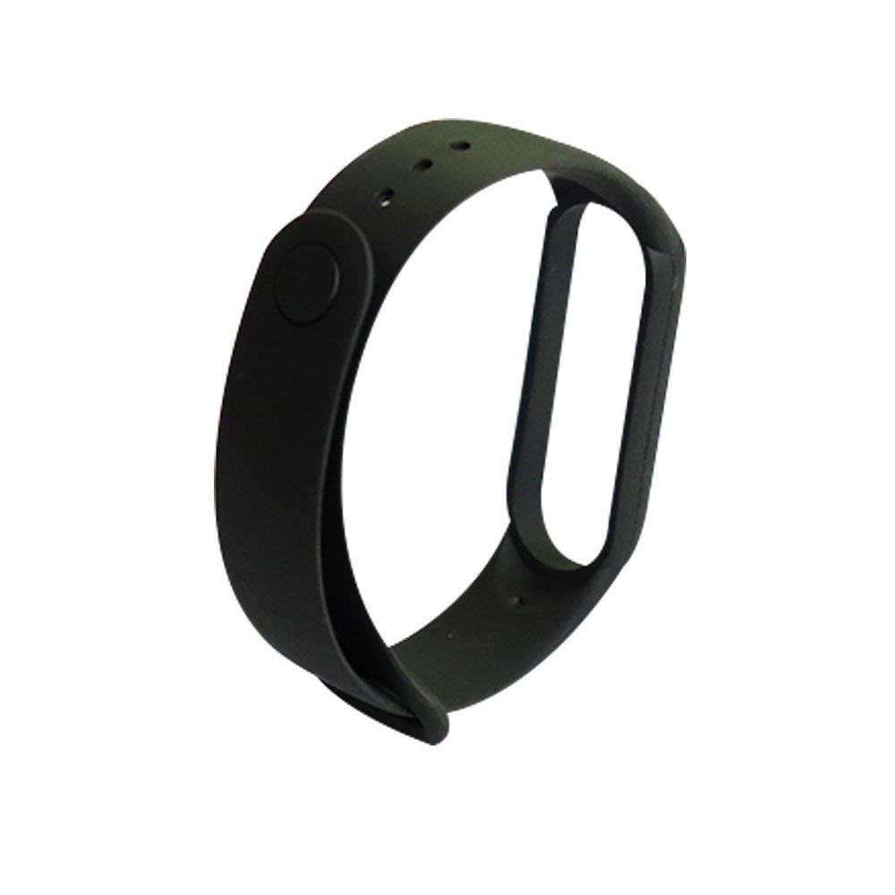 Xiaomi Mi Smart Band 6 / 5 Telcon Silikone Rem - Sort
