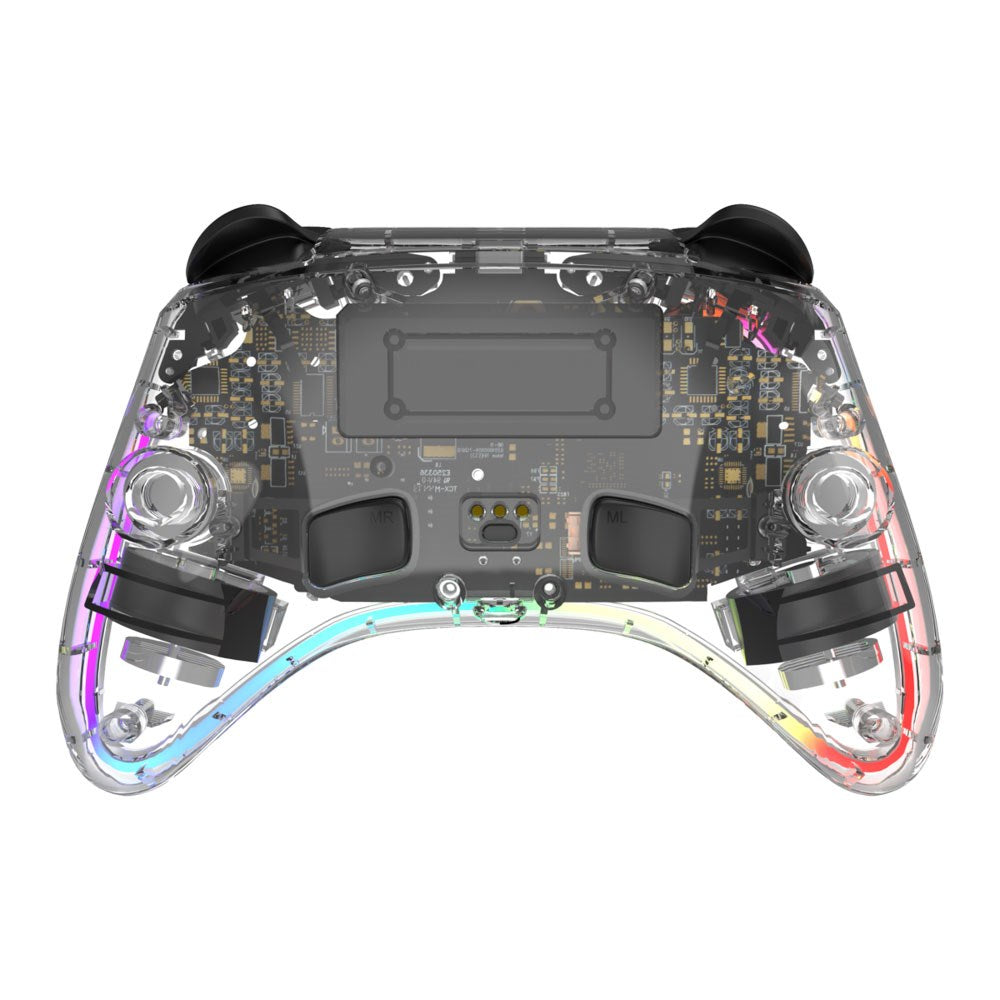 Deltaco Trådløs Gaming Controller til Nintendo Switch 2 - Gennemsigtig