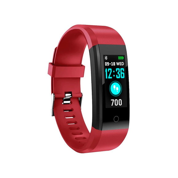 SBS Vital Fit Fitness Tracker m. Søvntracker & Skridttæller - Rød
