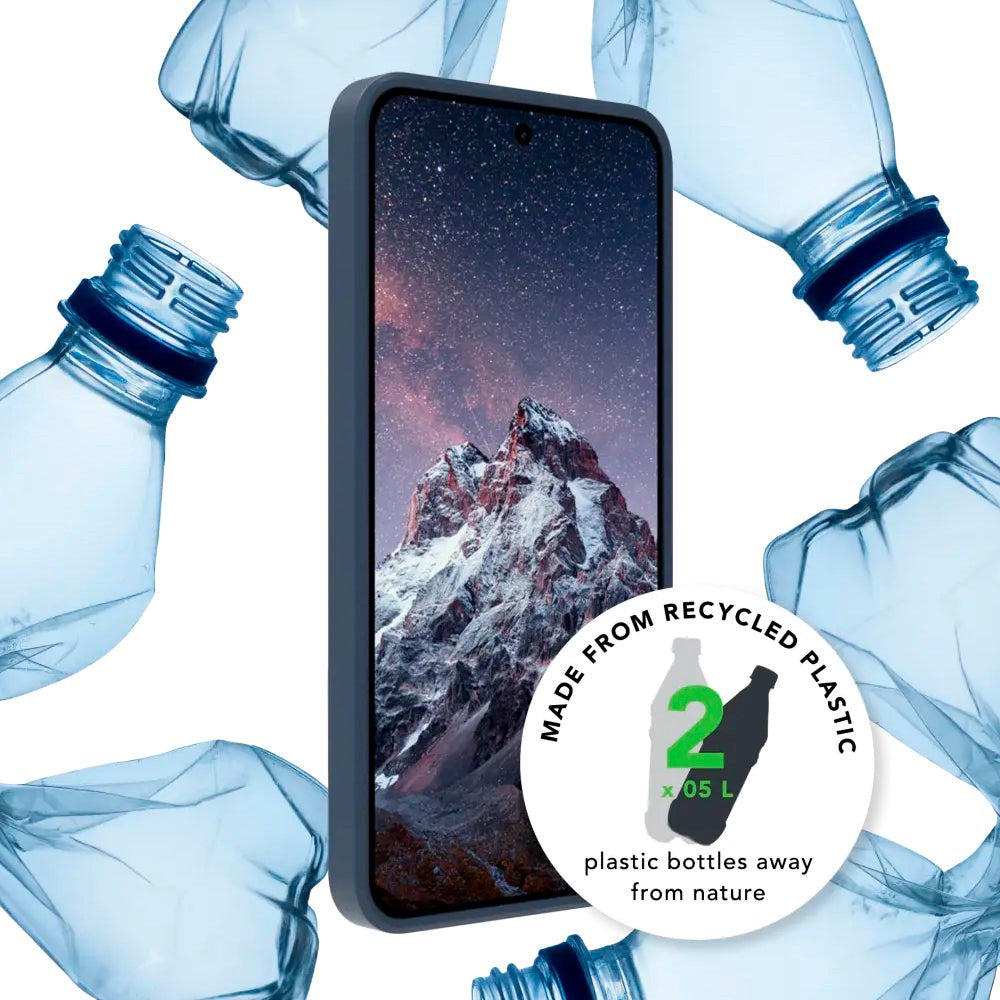 dbramante1928 Samsung Galaxy S24 Greenland Cover - 100% Genbrugsplast - Pacific Blue