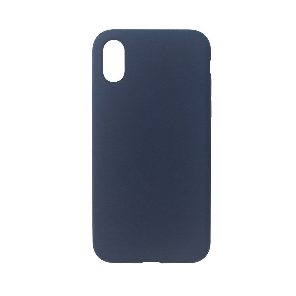 GreenMind iPhone X / XS Foret Silikone Cover - Blå
