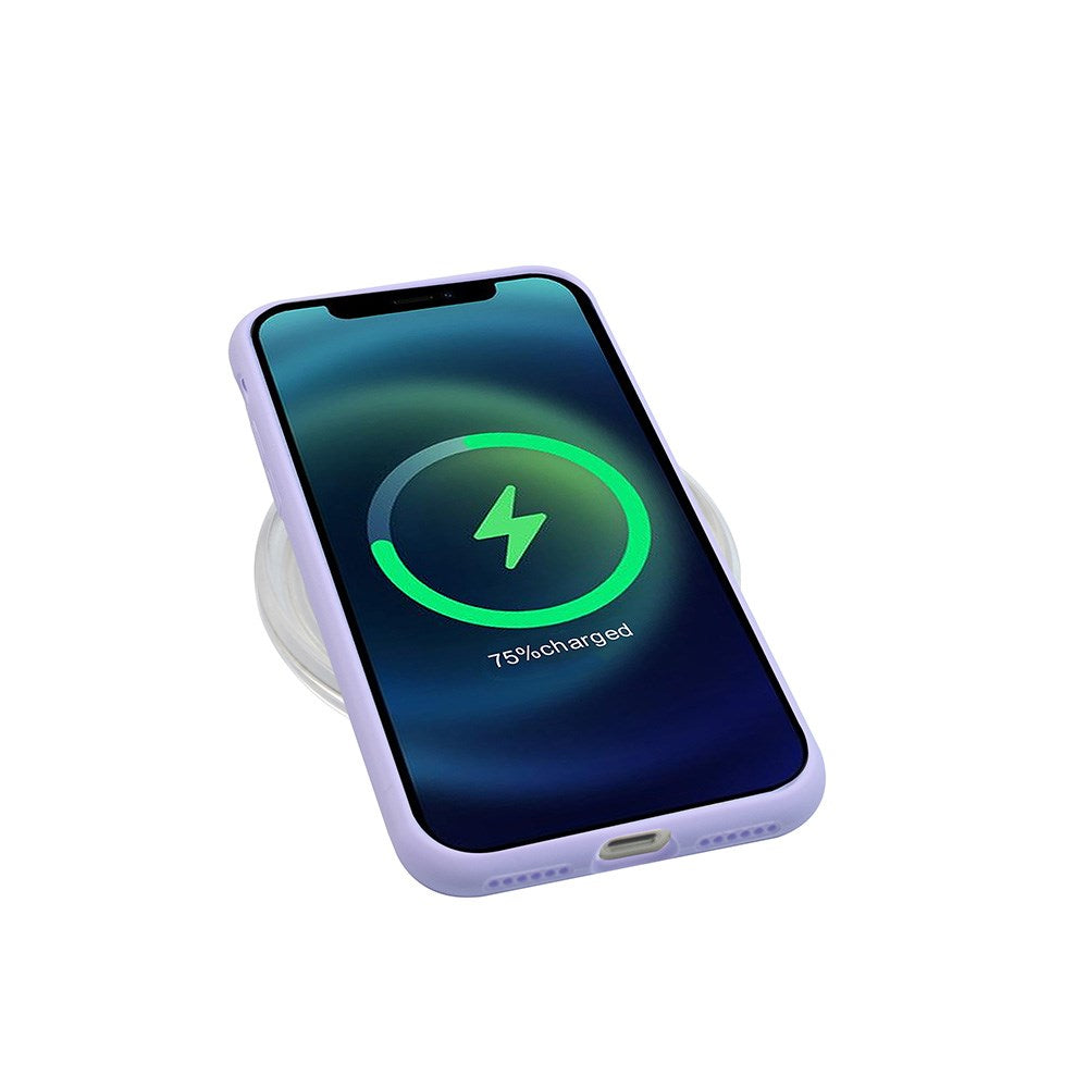 GreenMind iPhone X / XS Foret Silikone Cover - Lilla
