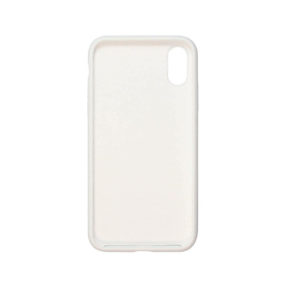 GreenMind iPhone X / XS Foret Silikone Cover - Hvid