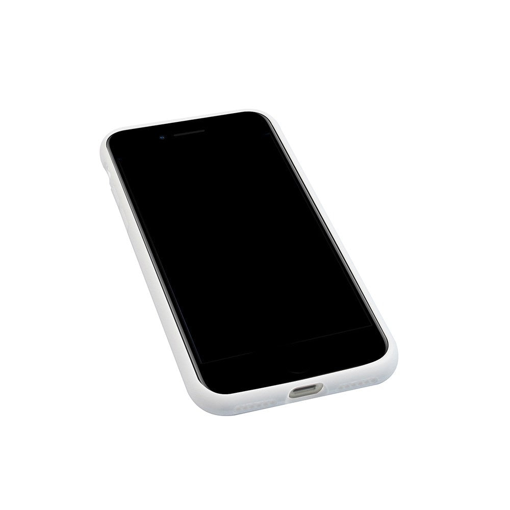 GreenMind iPhone X / XS Foret Silikone Cover - Hvid