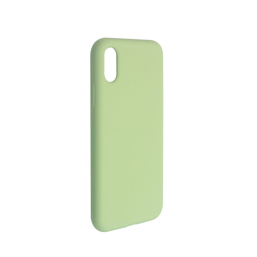 GreenMind iPhone X / XS Foret Silikone Cover - Grøn