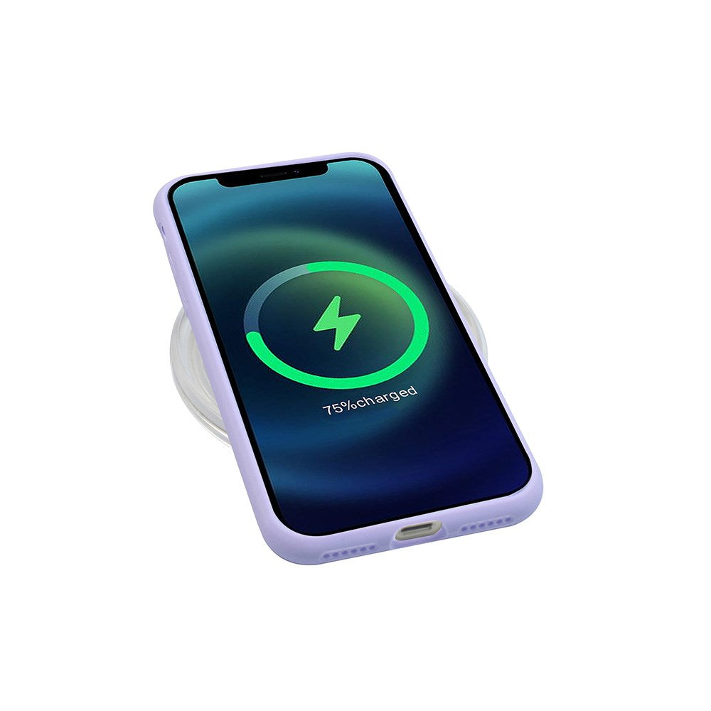 GreenMind iPhone XR Foret Silikone Cover - Lilla