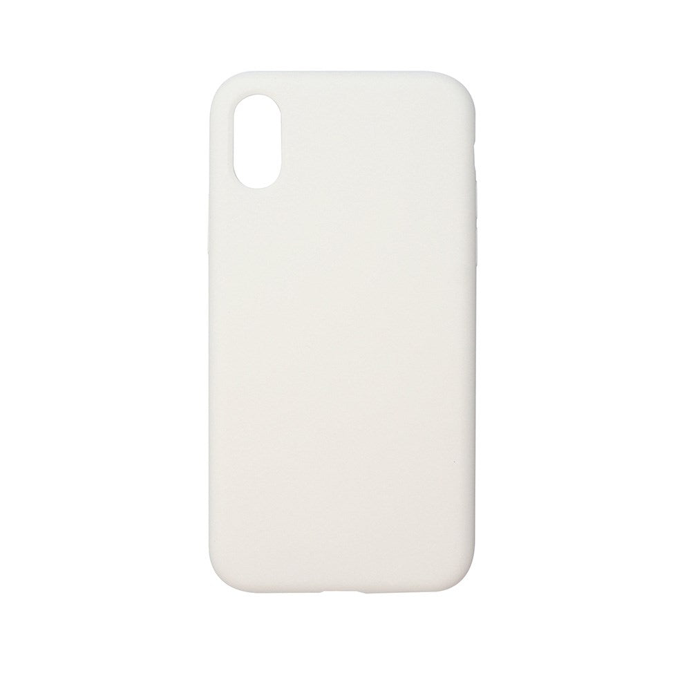 GreenMind iPhone XR Foret Silikone Cover - Hvid