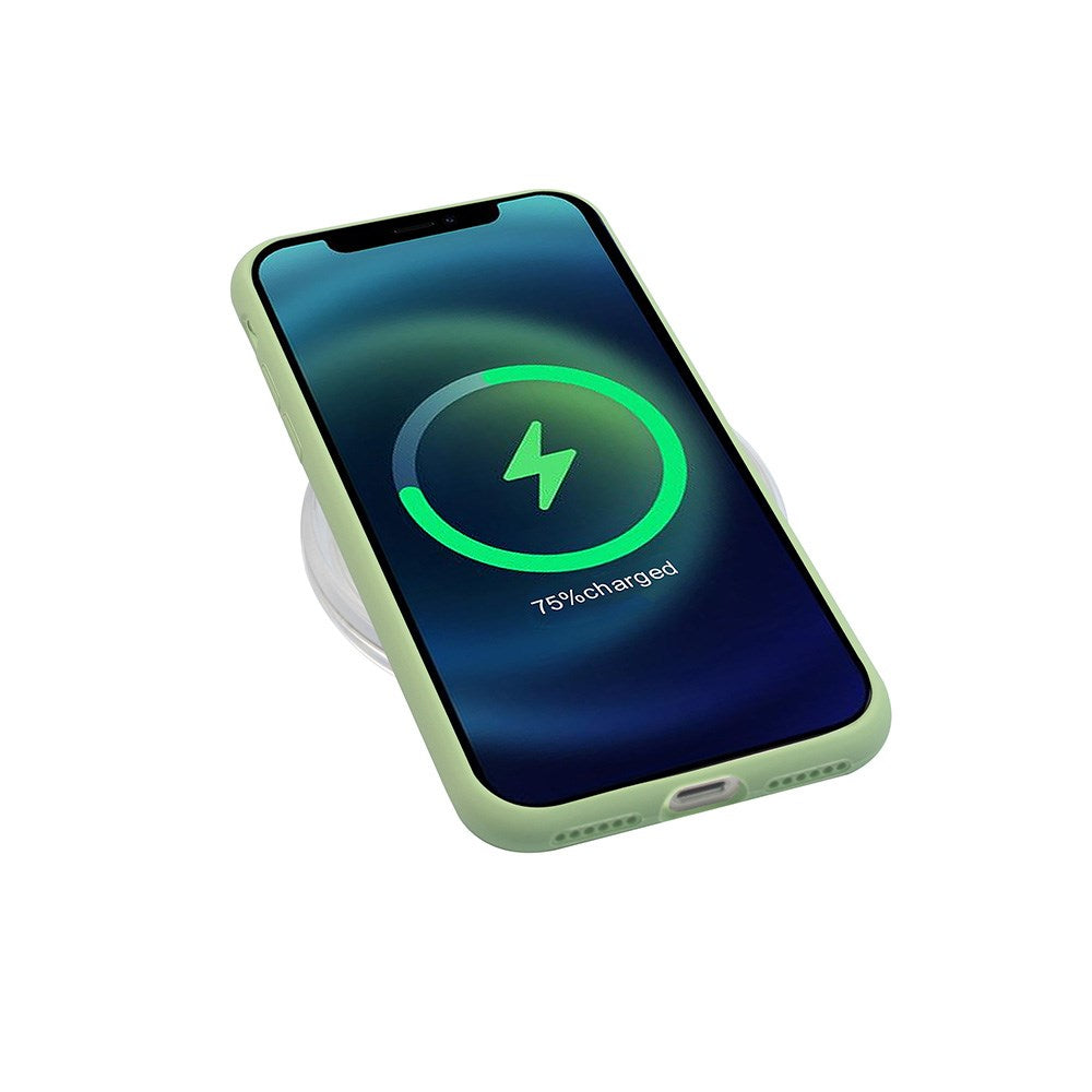 GreenMind iPhone XR Foret Silikone Cover - Grøn