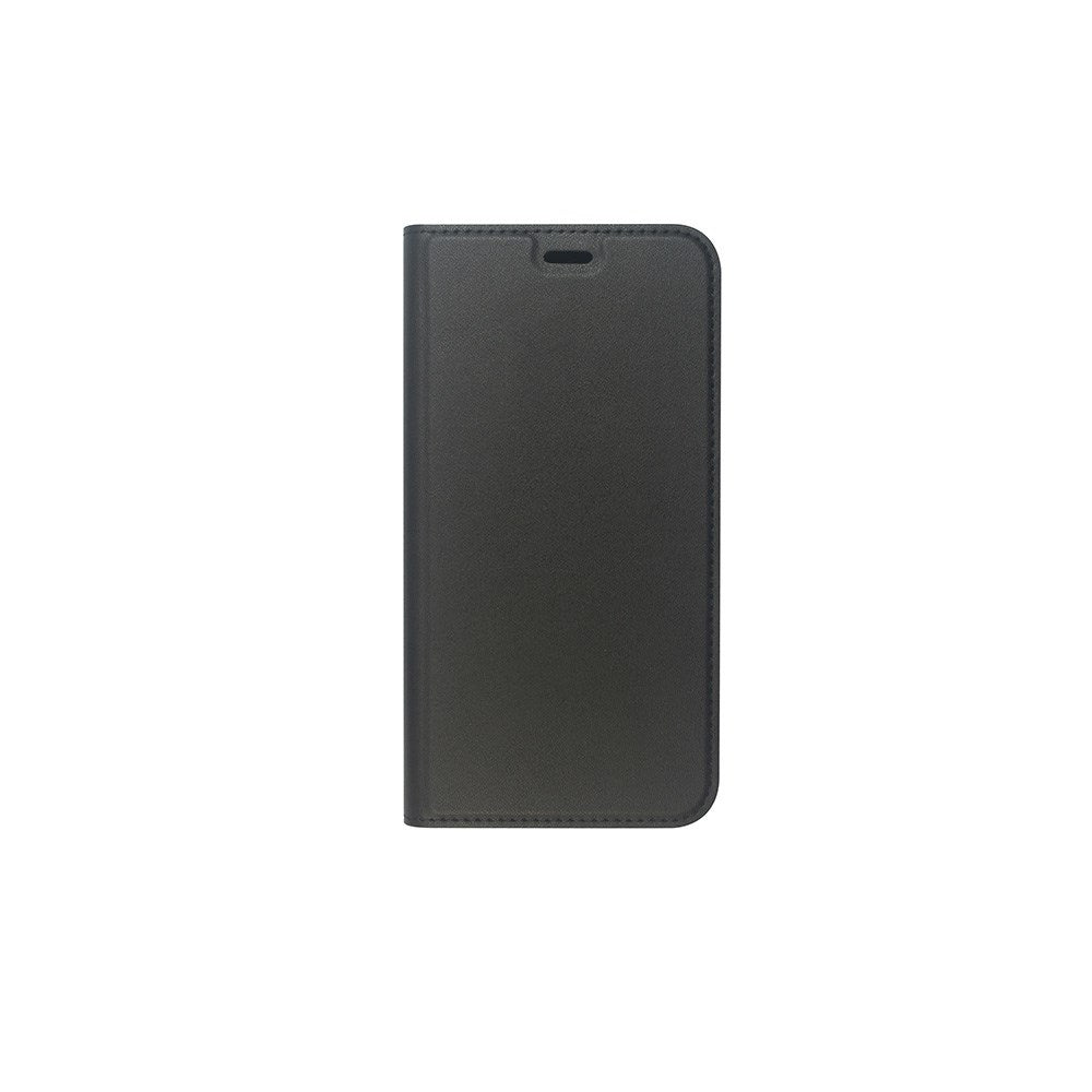 GreenMind iPhone XR Kunstlæder Flip Cover m. Kortholder & Ståfunktion - Sort