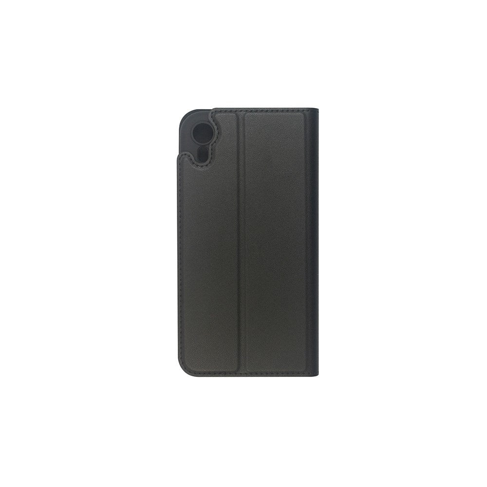 GreenMind iPhone XR Kunstlæder Flip Cover m. Kortholder & Ståfunktion - Sort