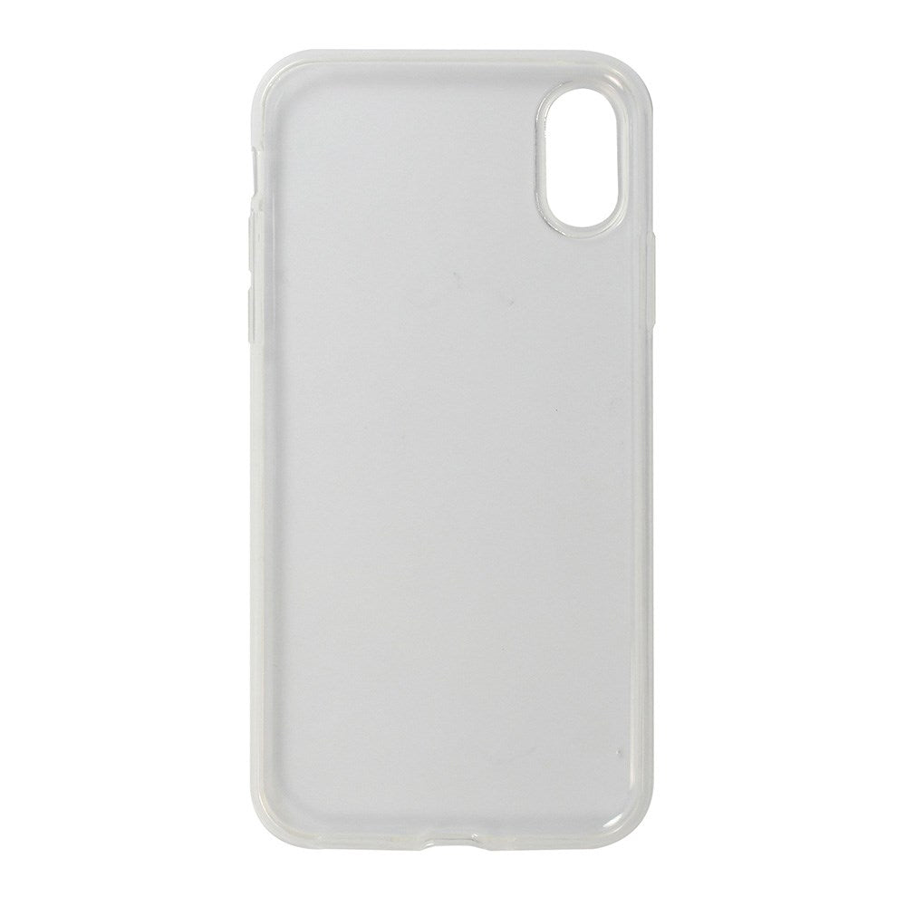 GreenMind iPhone XS Max Fleksibelt Plastik Cover - Gennemsigtig