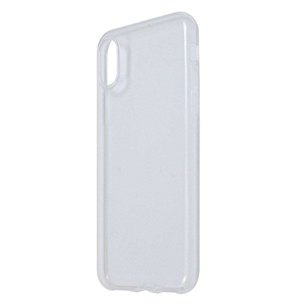 GreenMind iPhone X / XS Foret Silikone Cover - Gennemsigtig