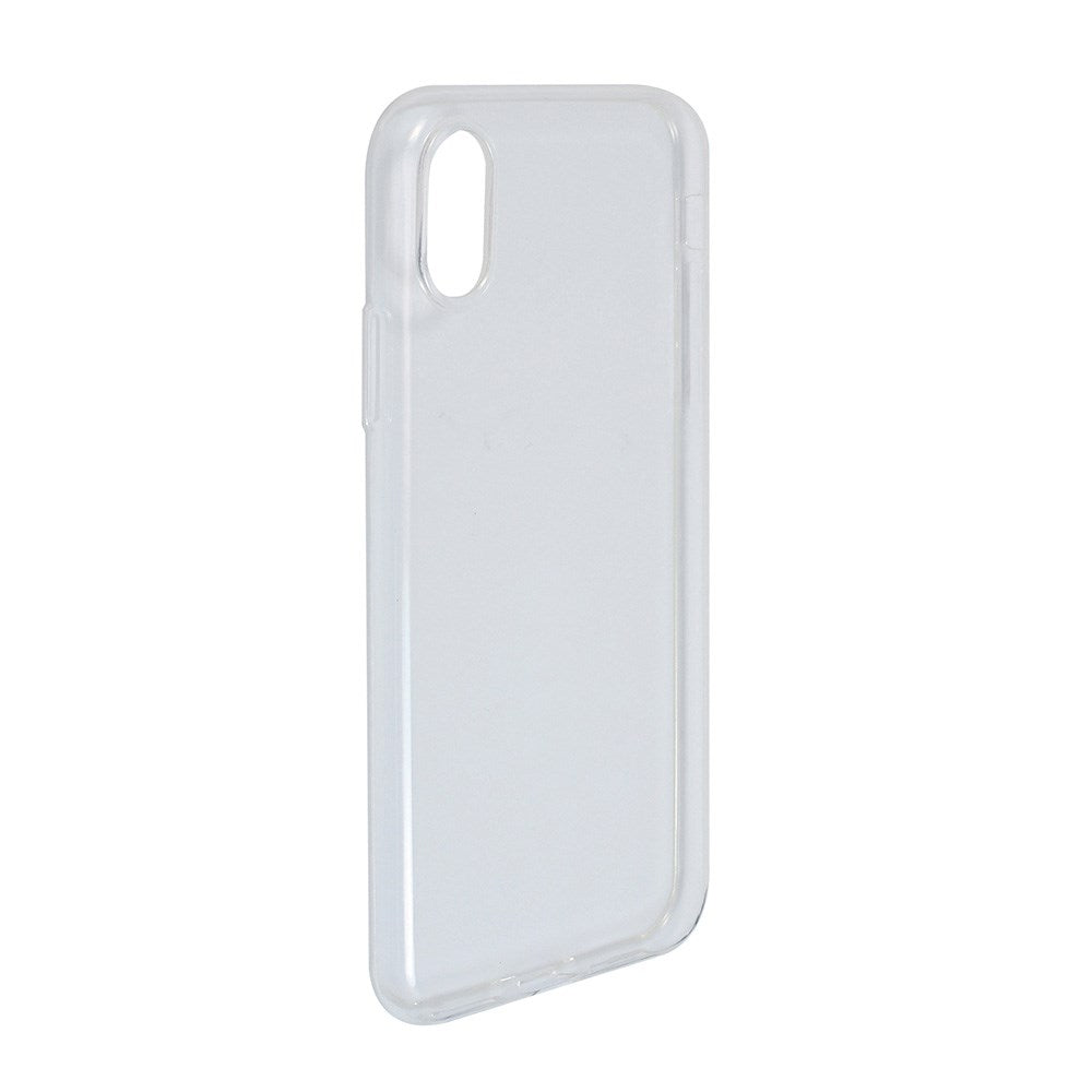 GreenMind iPhone XS Max Fleksibelt Plastik Cover - Gennemsigtig