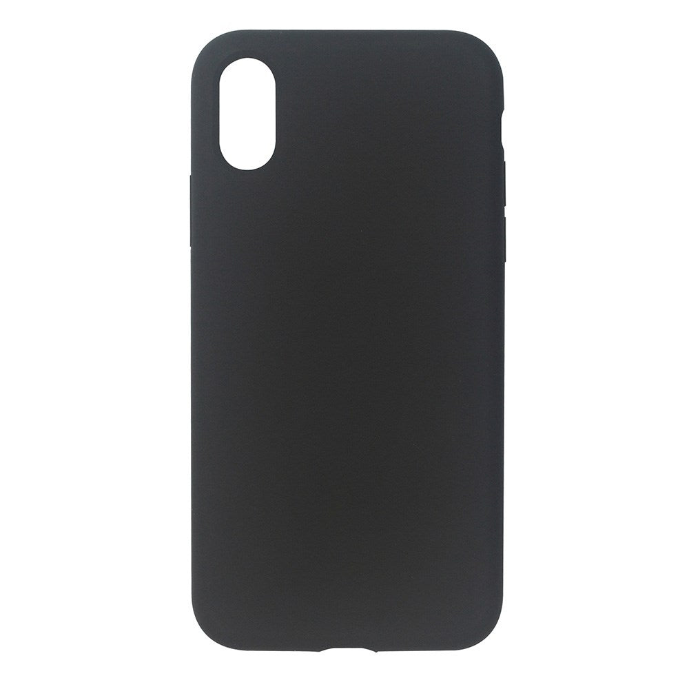 GreenMind iPhone XS Max Foret Silikone Cover - Sort