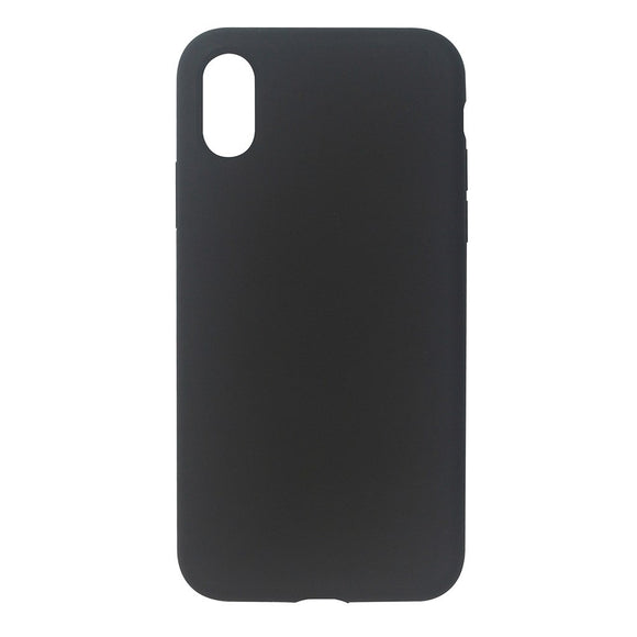GreenMind iPhone XS Max Foret Silikone Cover - Sort