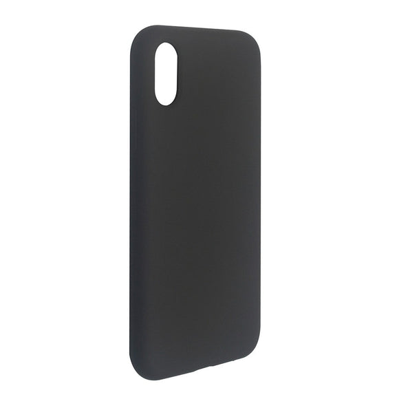 GreenMind iPhone XS Max Foret Silikone Cover - Sort