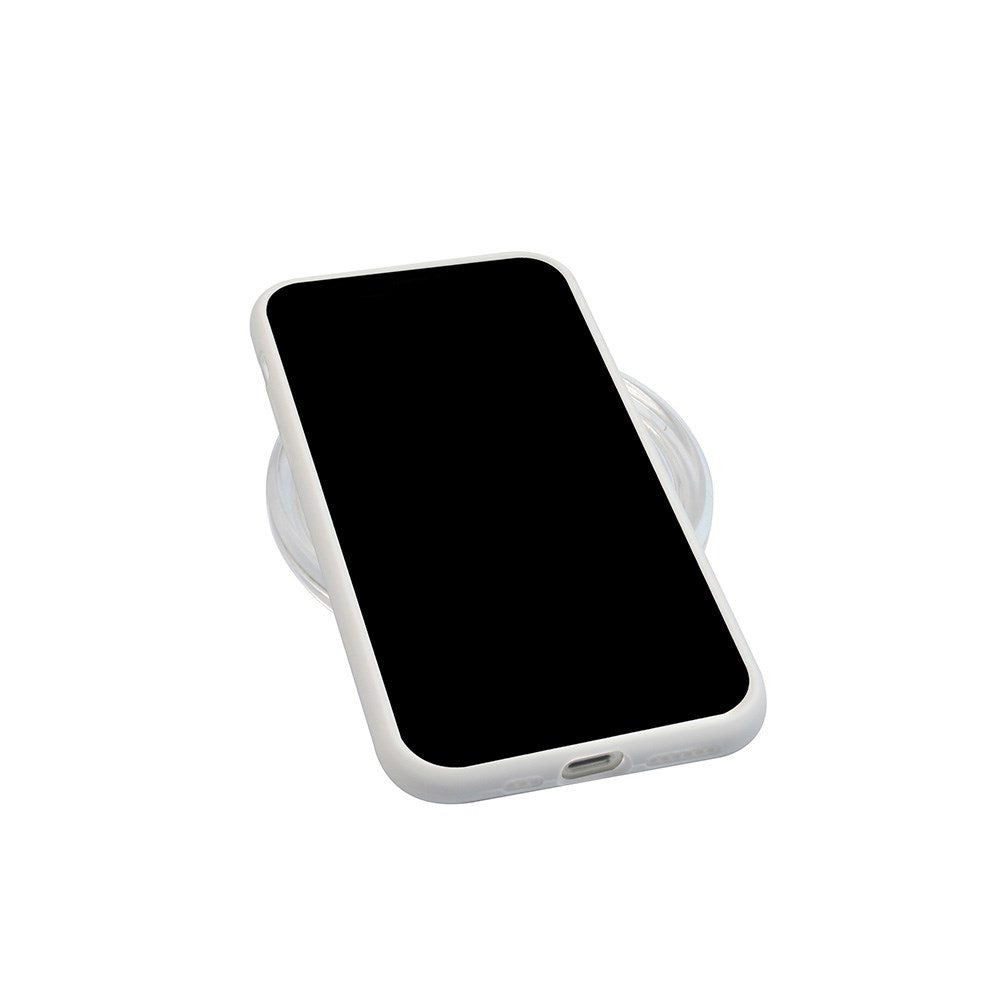 GreenMind iPhone 11 Foret Silikone Cover - Hvid