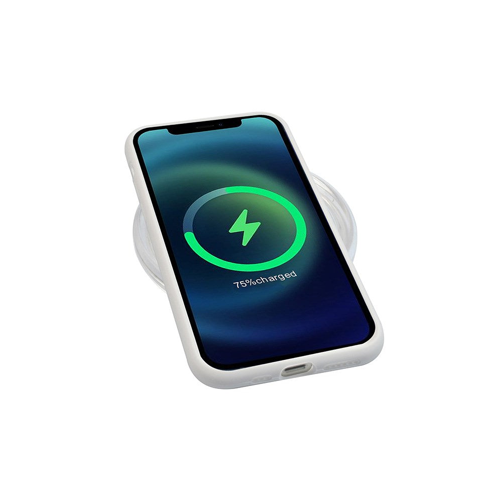 GreenMind iPhone 11 Foret Silikone Cover - Hvid