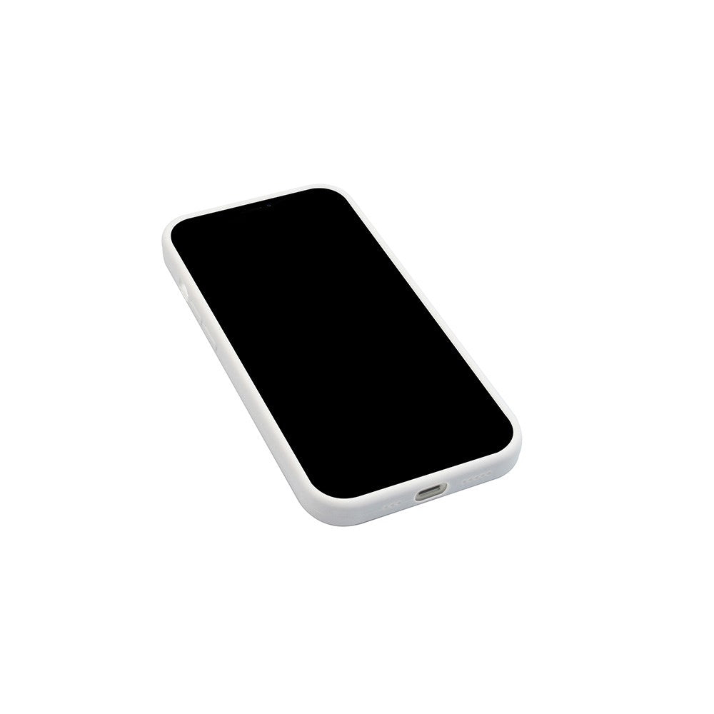 GreenMind iPhone 12 Mini Foret Silikone Cover - Hvid
