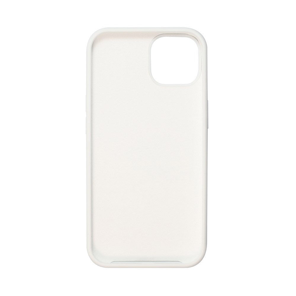 GreenMind iPhone 13 Foret Silikone Cover - Hvid