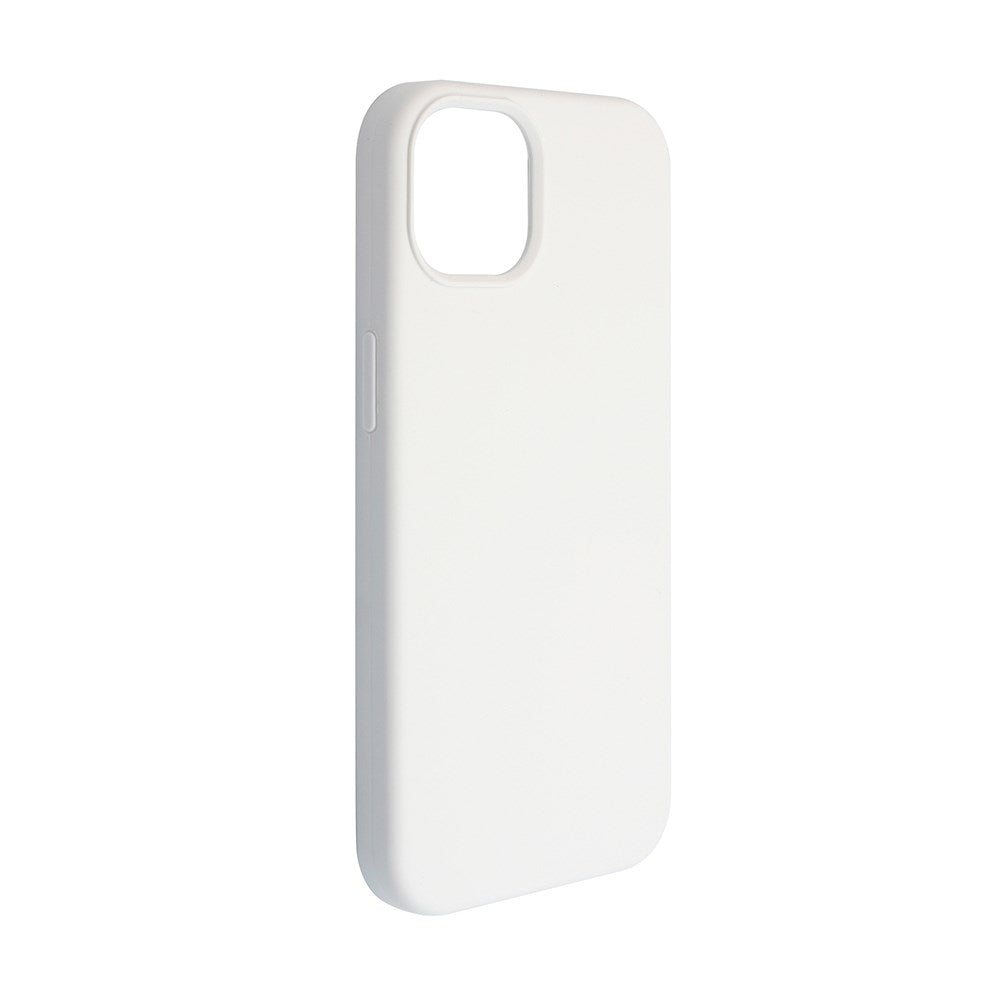 GreenMind iPhone 13 Foret Silikone Cover - Hvid