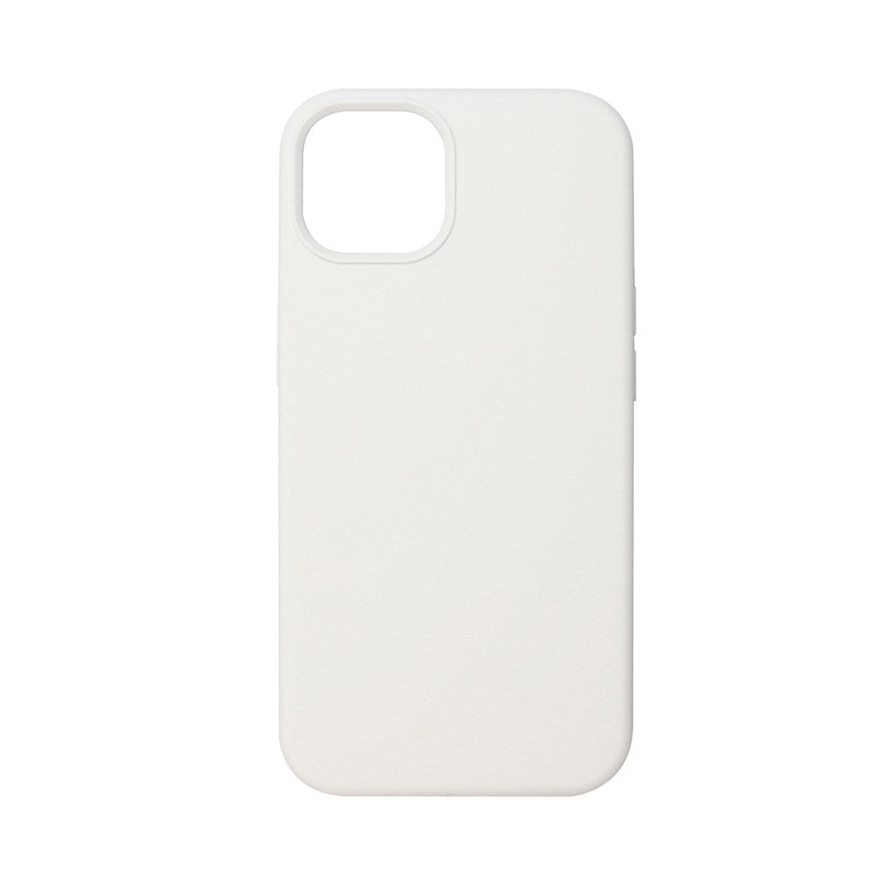 GreenMind iPhone 13 Mini Foret Silikone Cover - Hvid