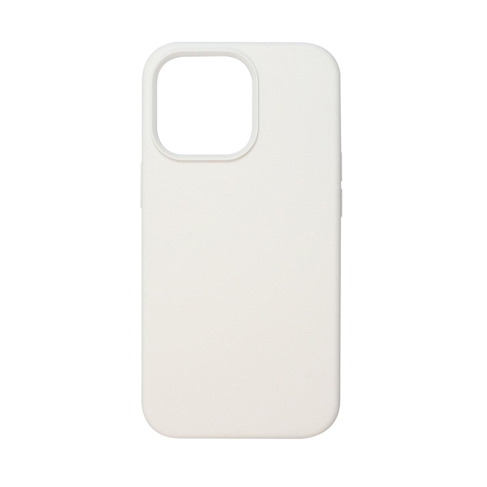 GreenMind iPhone 13 Pro Foret Silikone Cover - Hvid