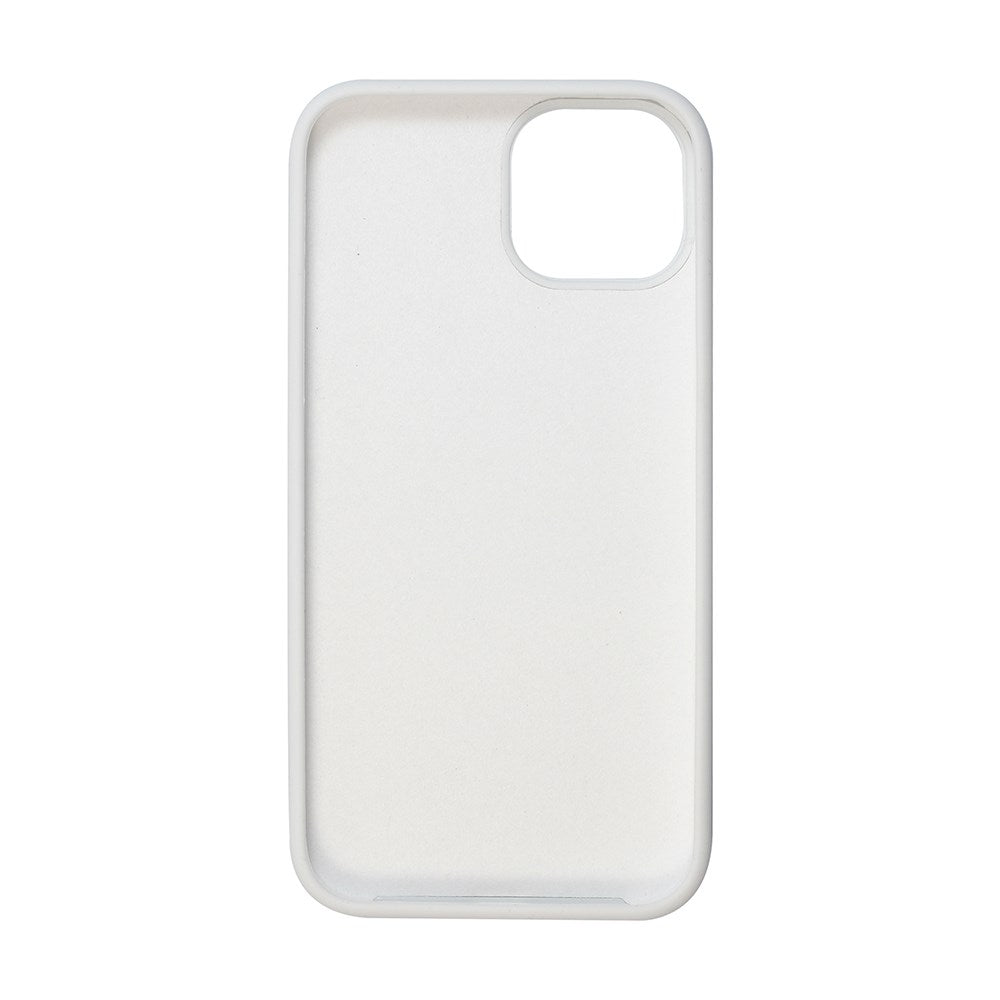 GreenMind iPhone 14 Foret Silikone Cover - Hvid