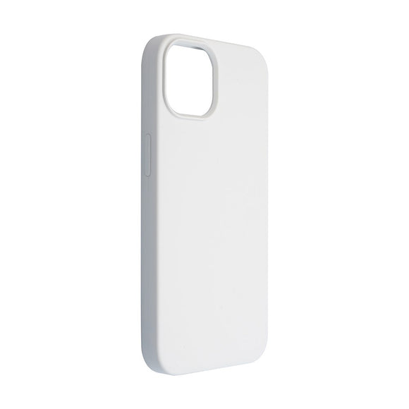 GreenMind iPhone 14 Foret Silikone Cover - Hvid