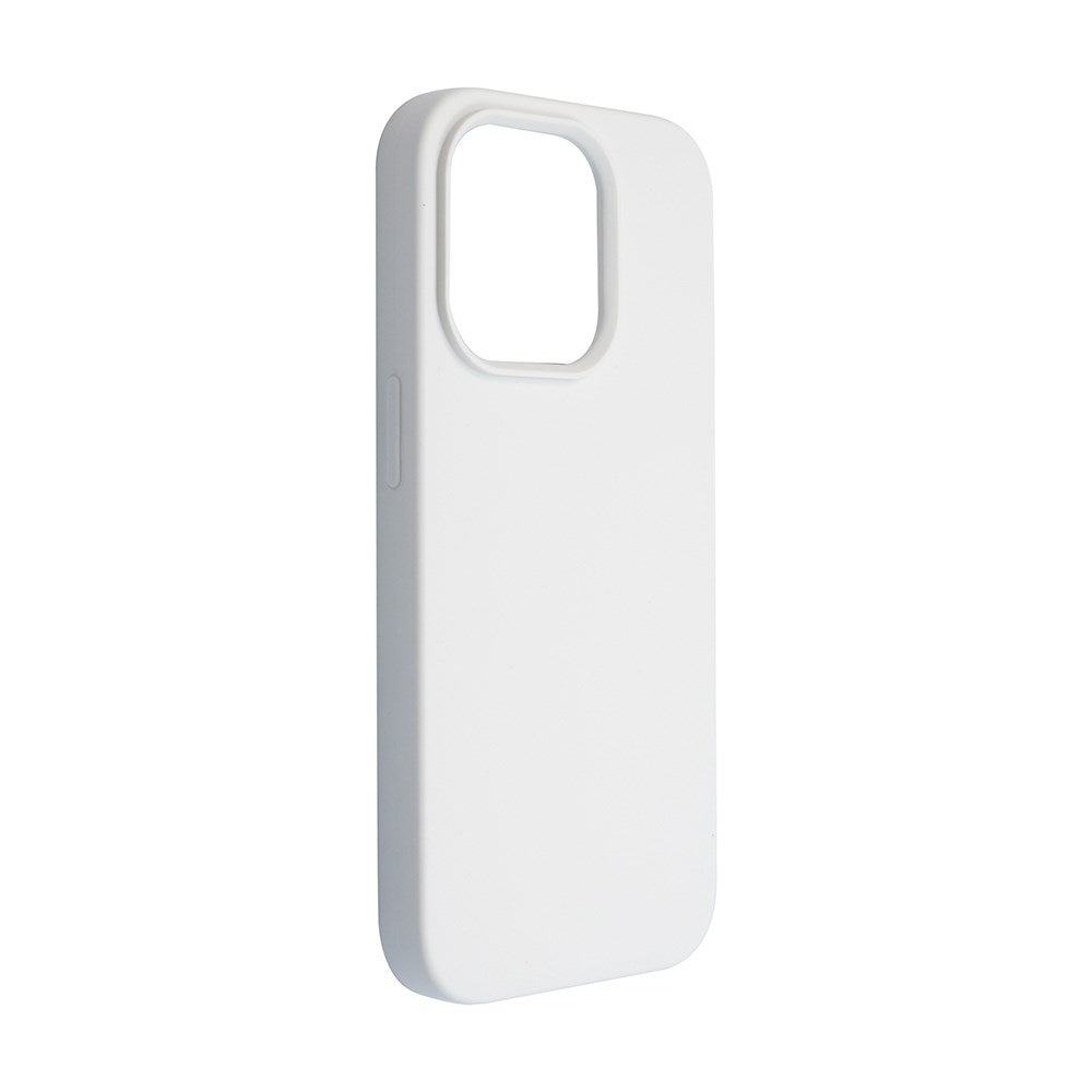GreenMind iPhone 14 Pro Foret Silikone Cover - Hvid