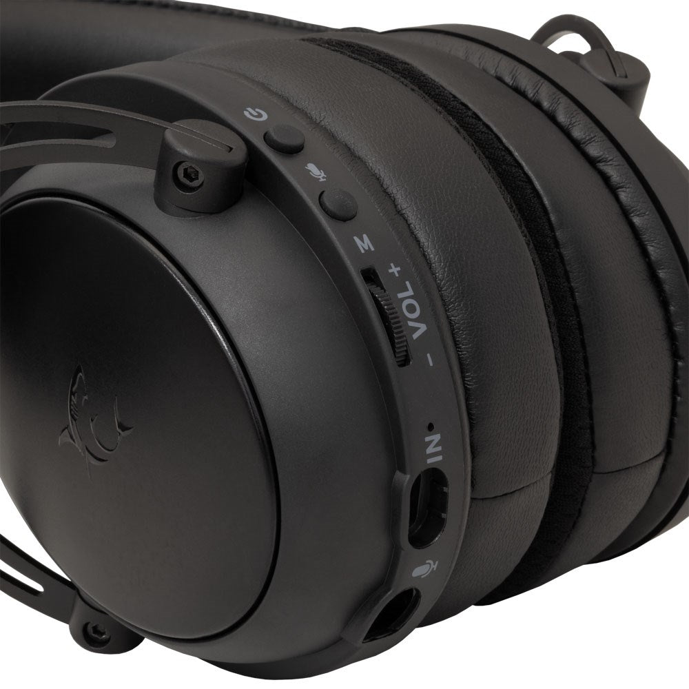 White Shark GORILLA PRO Trådløs Over-Ear Gaming Headset - Sort