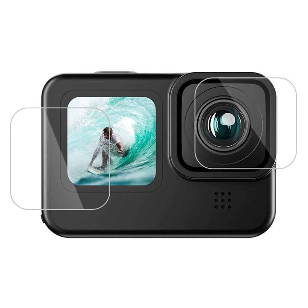 TELESIN GoPro Hero 9 / 10 / 11 / 12 Beskyttelsesfilm - Gennemsigtig
