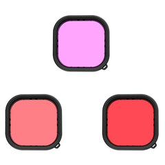 TELESIN Linsefilter til Vandtæt Cover til GoPro Hero 9 / 10 / 11 / 12 / 13