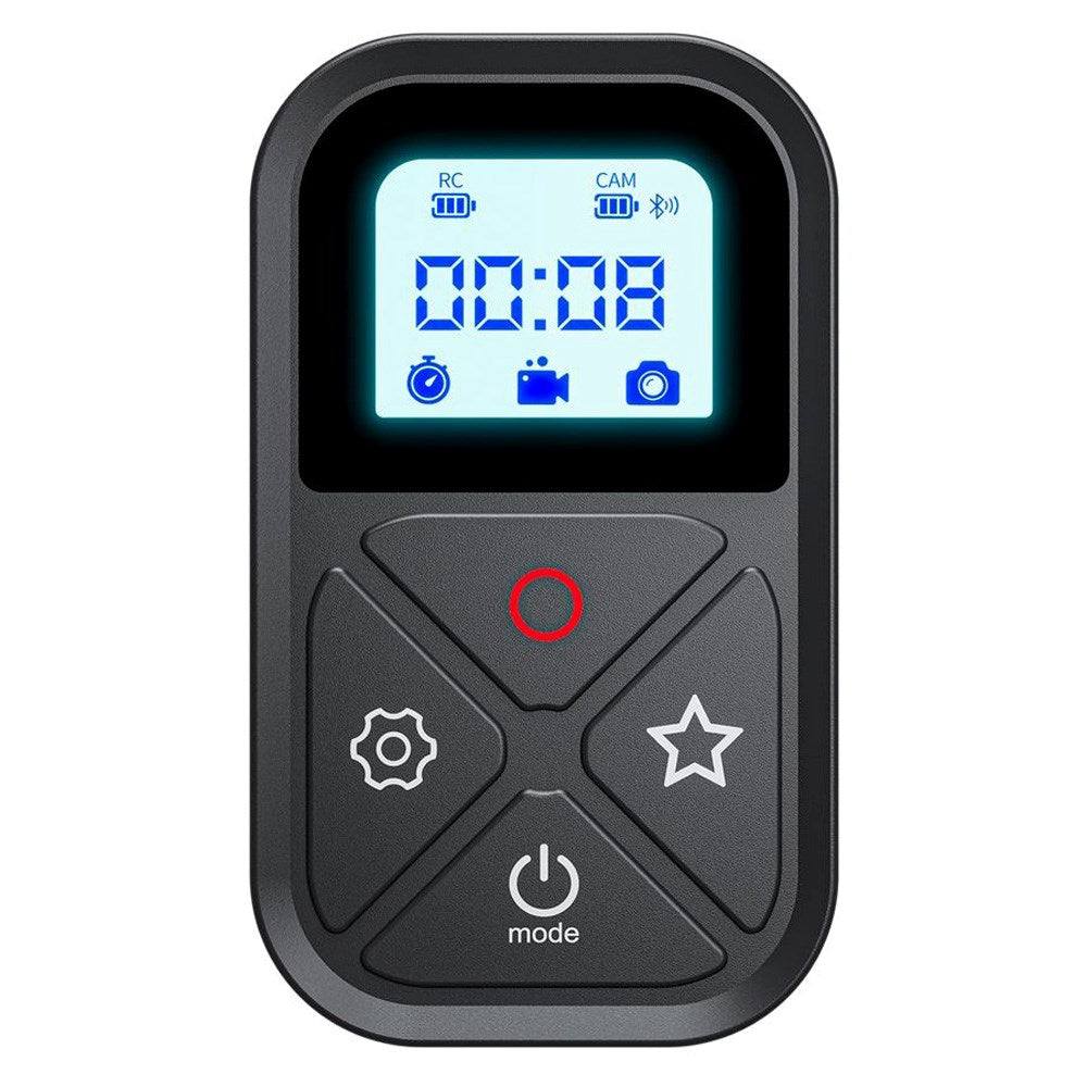 TELESIN Fjernbetjening til GoPro Hero 8 / 9 / 10 / 11 / 12 / 13 / Max & Smartphones - Sort