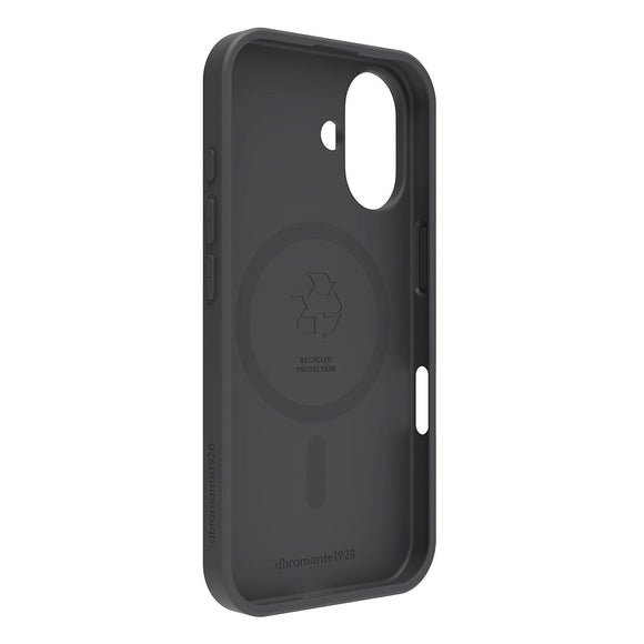 dbramante1928 iPhone 16 Greenland Pro Cover - 100% Genbrugsplast - MagSafe Kompatibel - Night Black