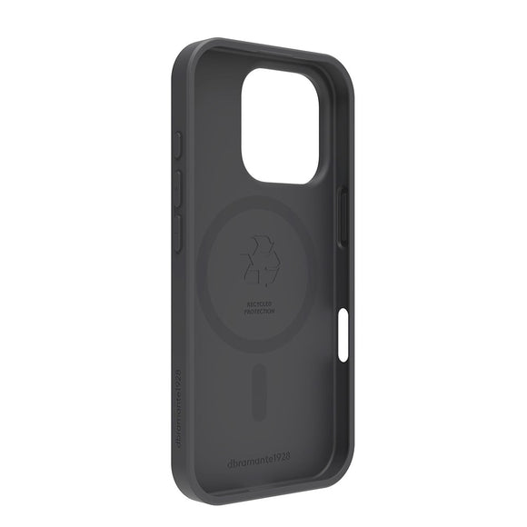 dbramante1928 iPhone 16 Pro Greenland Pro Cover - 100% Genbrugsplast - MagSafe Kompatibel - Night Black