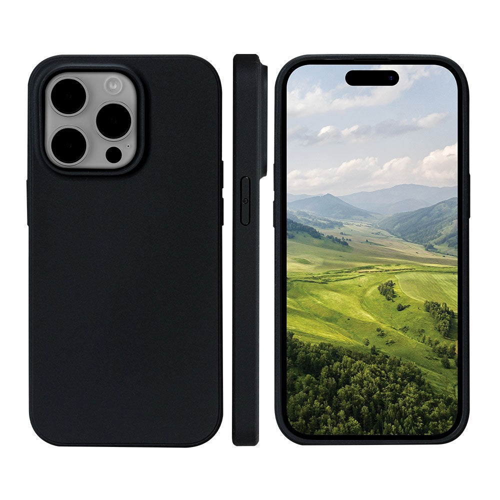 dbramante1928 iPhone 15 Pro Greenland Cover - 100% Genbrugsplast - Night Black
