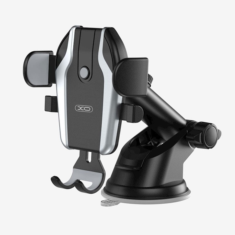 XO C77 Sugekop Mobilholder til Bil - Instrumentbræt - Sort