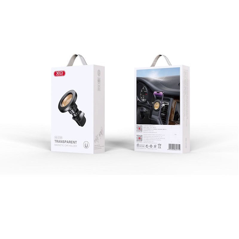 XO 129 Magnetisk Mobilholder til Bil - Ventilationsrist - Sort