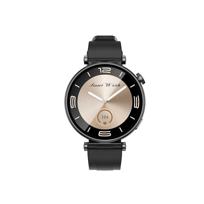 XO GT4 Mini Smartwatch m. Udskiftelige Urskiver - Sort