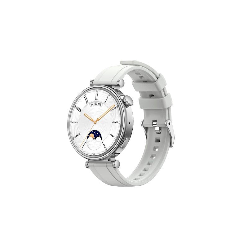 XO GT4 Mini Smartwatch m. Udskiftelige Urskiver - Sølv