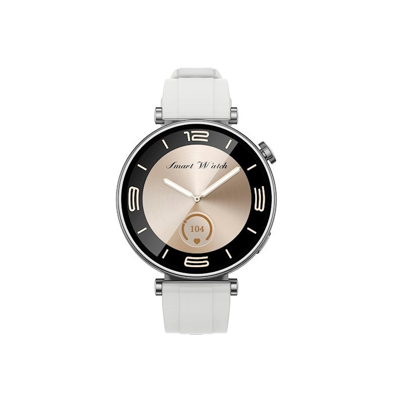 XO GT4 Mini Smartwatch m. Udskiftelige Urskiver - Sølv